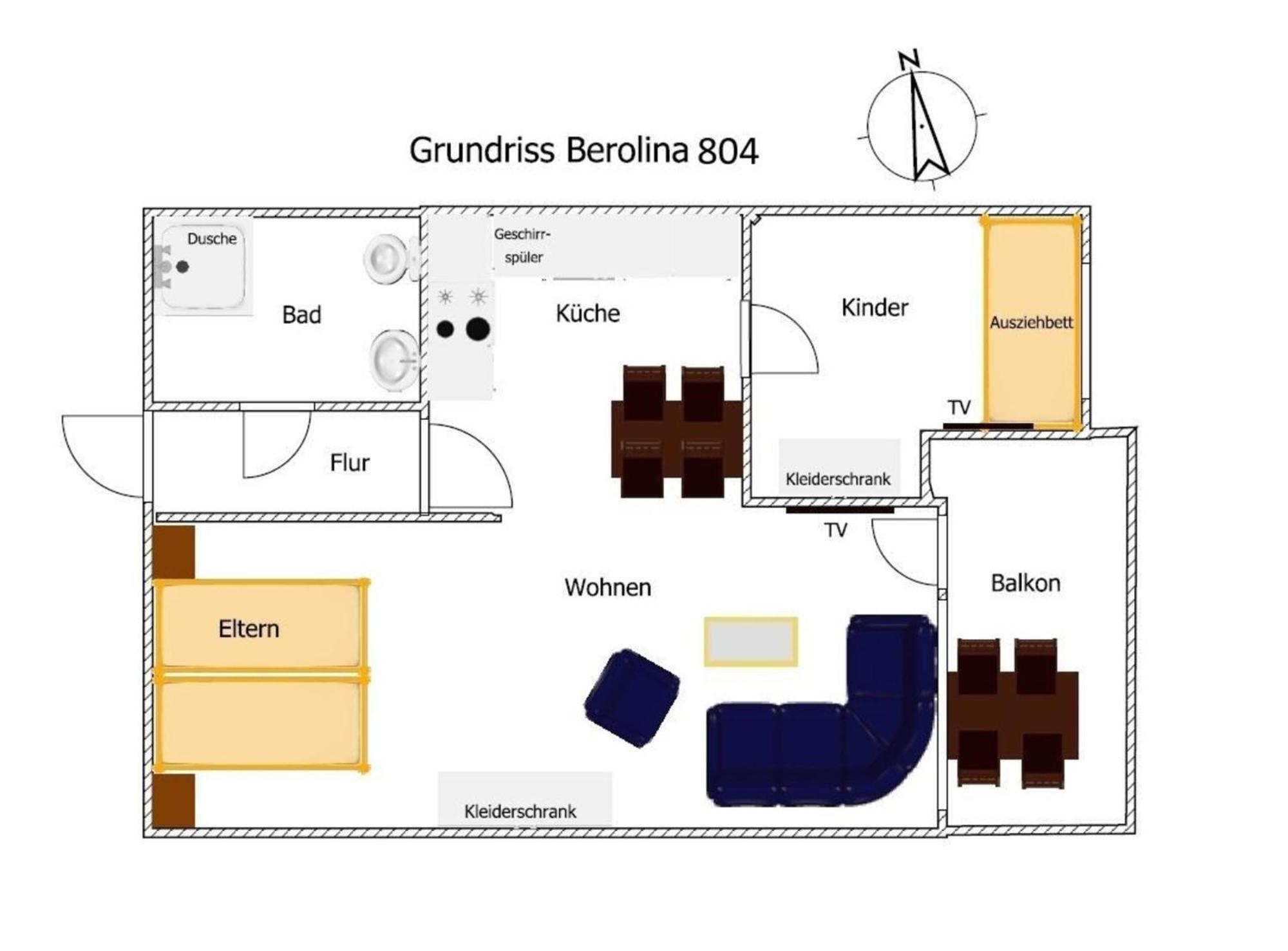Berolina 804 Penthouse Mit Meerblick Dahme  Exterior photo